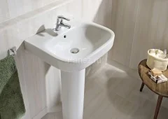 DEBBA Раковина 600x480х170 мм б/пьед., отв. п/смесит.