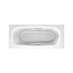 Ванна стальная BLB UNIVERSAL HG 170х70, белая, с отверстиями для ручек