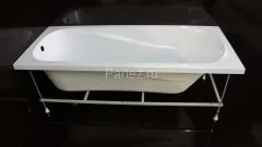Ванна Loranto Arctica 1500х700 с каркасом и экраном, ABS пластик (CS00025375)