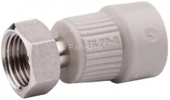 Муфта МВ PPR с накидной гайкой D20х1/2&quot; Ekoplastik