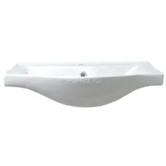 Раковина накладная Lapino BASIC 55X45X17,5, белая (7055)