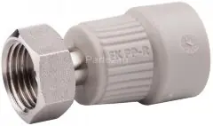 Муфта МВ PPR с накидной гайкой D25х1&quot; Ekoplastik