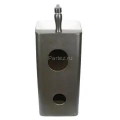 Раковина напольная MELANA MLN-B125BWM черно-белая