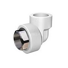 Угол комб. PPR-ВР под ключ D50х1.1/2&quot; Aquapipe