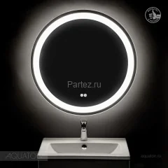 Зеркало AQUATON Анелло 85x85 c подсветкой, белое (1A260802AK010)