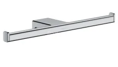 Держатель запасного рулона туалетной бумаги двойной Hansgrohe AddStoris, хром (41748000)
