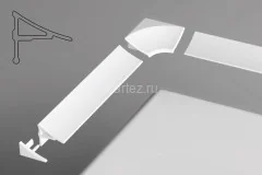 Набор заглушек и уголков Ravak 11 белый (B460000001)