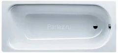 Ванна стальная Kaldewei Eurowa Verp. 150х70х39, alpine white, без ножек