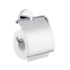 Держатель туалетной бумаги Hansgrohe Logis с крышкой, хром (40523000)