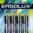 Элемент питания алкалиновый AA/LR6 1.5В Alkaline BL-4 (блист.4шт) Ergolux 11748