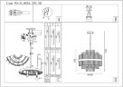 Потолочная люстра ST Luce SL1634.303.06