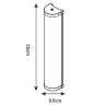 Настенный светильник Arte Lamp A5210AP-4CC