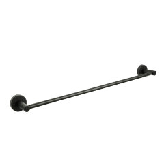 Полотенцедержатель трубчатый Fixsen Comfort Black черный матовый (FX-86001)