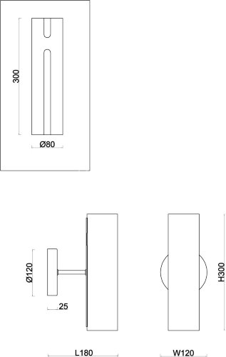 Бра Freya FR5368WL-02BS