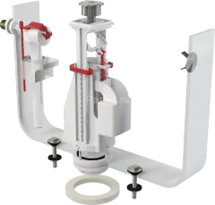 Выпускной комплект Alca Plast, с двойной кнопкой, подключение 1/2" (SA08AK 1/2" CHROM)