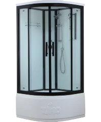 Timo Standart T-6600 Black душевая кабина (100*100*220), шт