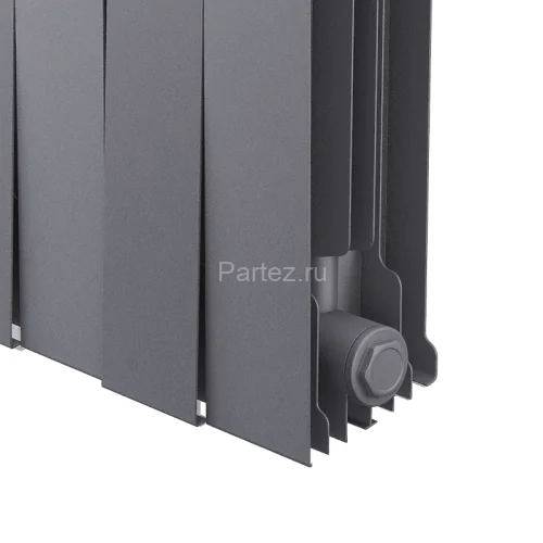Биметаллический радиатор Royal Thermo PianoForte  500/100-8 (Silver Satin)