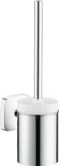 Ёрш для унитаза Hansgrohe PuraVida с держателем, хром (41505000)