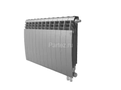 Радиатор Royal Thermo BiLiner 500 /Silver Satin VR - 12 секц.