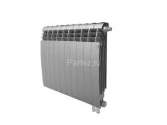 Радиатор Royal Thermo BiLiner 500 /Silver Satin VR - 10 секц.