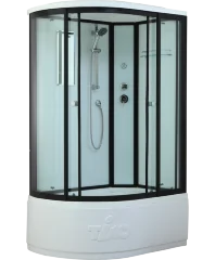Timo Standart T-6620 Black R душевая кабина (120*85*220), шт