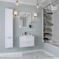 Зеркало AQUATON Леон 65 дуб белый (1A187102LBPS0)