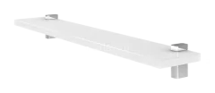 Стеклянная полка Aquaton 65, 65*12*1см, глянец, хром (1A110203XX010)