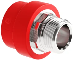 Муфта SLT BLOCKFIRE PP-R комб. НР 75×2 1/2&quot; под ключ