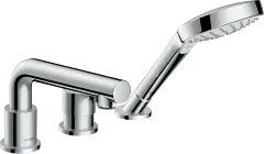 Hansgrohe 72417000 Talis S Смеситель на край ванны, на 3 отверстия