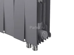 Радиатор Royal Thermo PianoForte 200 /Silver Satin - 12 секц. VDR