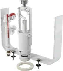 Выпускной комплект со стоп кнопкой Alca Plast (SA2000SK 1/2" CHROM)
