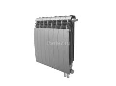 Радиатор Royal Thermo BiLiner 500 /Silver Satin VR - 8 секц.