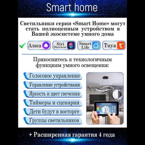 Потолочная люстра Natali Kovaltseva LED LAMPS 81216