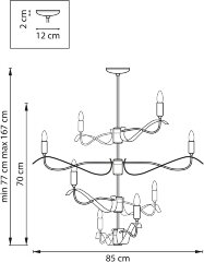 Потолочная люстра Lightstar 733283