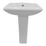 Раковина с пьедесталом AZARIO ELANA 560х440х835 (AZ-334P)