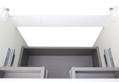 Комплект тумба Azario Velluto 70 700х450х660 подвесная, с раковиной Slim 70, белый матовый (CS000886
