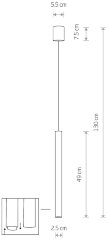 Подвесной светильник Nowodvorski 10451
