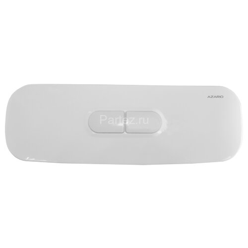 Бачок пластиковый AZARIO 350x115x365 с соединительной трубой, белый (AZ-217)