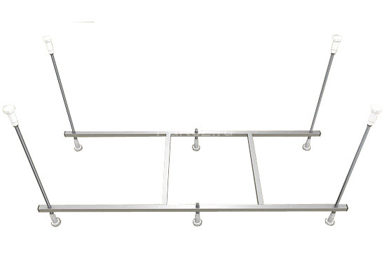 Сборный каркас к ванне AZARIO BELLA 180х80 см шпильки (AV.0020180K)