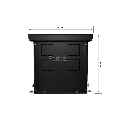 Конвектор внутрипольный Royal Thermo ATRIUM-190/200/2000-DG-U-NA