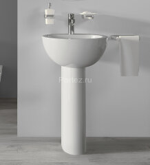 Раковина Sanita Luxe Art Luxe 48, белая (ARTSLWB01)