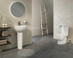 Раковина Sanita Luxe Art Luxe 48, белая (ARTSLWB01)