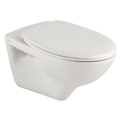 Унитаз подвесной KALE OPTIMUM безободковый с сиденьем микролифт