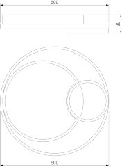 Потолочный светильник Eurosvet 90254/1 черный