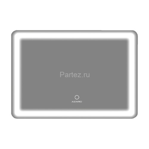 Зеркало AZARIO Dallas 1000х700 с подсветкой, сенсорный выключатель с функцией диммера (AZ-Z-044CS)