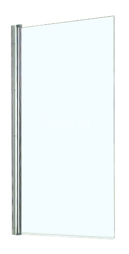 Шторка для ванны Azario Merrit 80х140 цвет профиля серебро (AZ-NF6211-1 800)