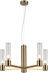 Подвесная люстра ILLUMICO IL0313-5P-79 BRASS