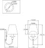 Бра Moderli V2610-1W