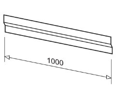 Панель Ravak PERSEUS-100 SET L белая (A82AA01010)