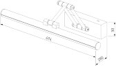 Подсветка для картин Elektrostandard 40128/LED белый